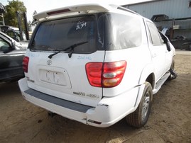 2002 TOYOTA SEQUOIA LIMITED WHITE 4.7 AT 4WD Z20146